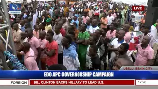 Edo APC Governorship Campaign Train Moves To Uselu Pt 6