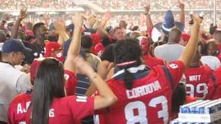 Texans @ Cowboys 10/5/2014 game tying Foster TD late in fourth