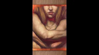 Quick study of Roberto Ferri's technique. Oil painting