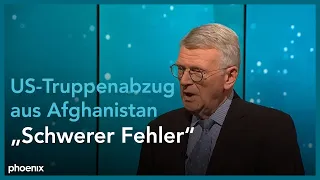 Egon Ramms zu australischen Kriegsverbrechen und dem US-Truppenabzug aus Afghanistan am 19.11.20