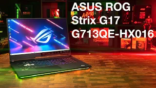 Распаковка ноутбука ASUS ROG Strix G17 G713QE-HX016 / Unboxing ASUS ROG Strix G17 G713QE-HX016