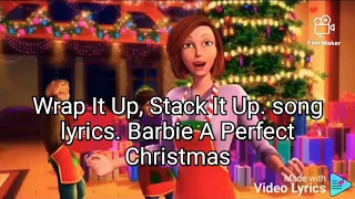 Warp İt Up Stack İt Up . song lyrics. Barbie A Perfect Christmas