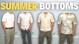 Best Summer Bottom Essential | Summer Pants For Men | Minimalist 2024