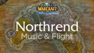 World of Warcraft | Northrend | Music and Flight [4k | 60fps | Ultra]