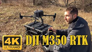 DJI Matrice 350 RTK + Zenmuse L2 LiDAR - unboxing and first takeoff