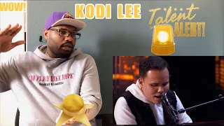 KODI LEE “AMERICA’S GOT TALENT” GOLDEN BUZZER | REACTION