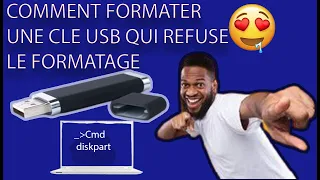 COMMENT FORMATER UNE CLE USB QUI REFUSE LE FORMATAGE 2022