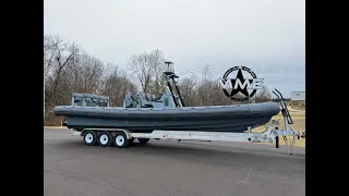 USMI 11 Meter Naval Special Warfare Rigid Inflatable Boat