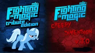 Fighting is Magic - Trixie (Tribute Edition v16333) VS Nightmare Mane 6 (Creepy Dimension 3.0)