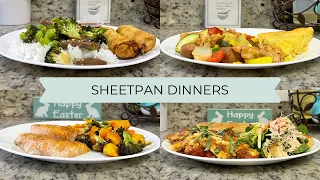SHEET PAN DINNERS | WHAT’S FOR DINNER? | EASY & BUDGET FRIENDLY | REALISTIC WEEKNIGHT MEALS