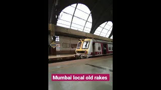 Mumbai local old rakes | #mumbailocaltrain #localtrain #trains #shorts