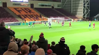 Ben Doak scores from a penalty. Scotland v Hungary under 21 international 🏴󠁧󠁢󠁳󠁣󠁴󠁿🇭🇺13/10/23