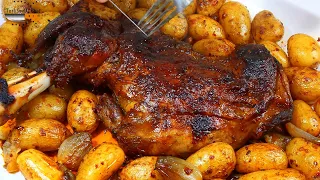 Baked shoulder of lamb that comes apart (Tender and Soft as Wish)