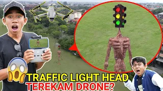 DRONE MENANGKAP NAMPAK M0NST3R TRAFFIC LIGHT HEAD BERJALAN?! | Drama Parodi | Mikael TubeHD