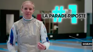 Coaching escrime : Astrid Guyart "La parade-riposte "