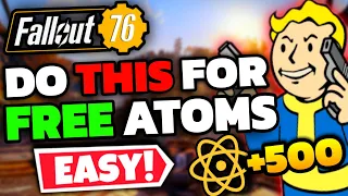 Fallout 76 Beginners Guide! Free Atoms, Legendary Crafts & Traders (New Player Tips And Tricks 2024)