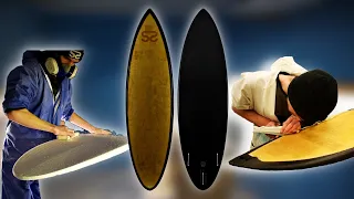 How To Make 23.75k Gold Epoxy Surfboard