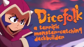 DICEFOLK Is an Inventive Monster-Catching Deckbuilder / #shorts