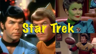 Original 60's Star Trek as an 80's family sitcom