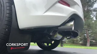 2018 Mazda 3 CorkSport Axle Back Exhaust vs Stock Exhaust