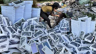 Great!! i Found Apple Brand New iPhone 15 Series in the Garbage Dump