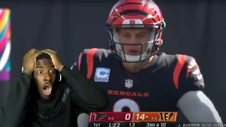 JOE BURR MASTERCLASS! "Atlanta Falcons vs. Cincinnati Bengals 2022 Week 7 Game Highlights" REACTION!