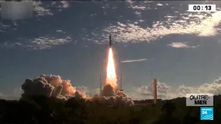 Centre spatial de Kourou : le dernier envol de la fusée Ariane 5 • FRANCE 24