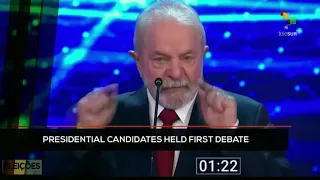 FTS 08:30 29-08: First presidential candidates debate takes place in Brazil