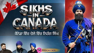 CANADIAN NIHANG SINGH IN RELIGIOUS CLOTHES | AKAALI GAJJ SINGH  | SIKH WARRIOR | HUMBLE  #akali