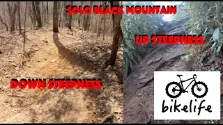 My Solo Journey on Black Mountain MTB Trail in the Pisgah
