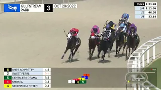 Gulfstream Park October 28, 2022 Race 3