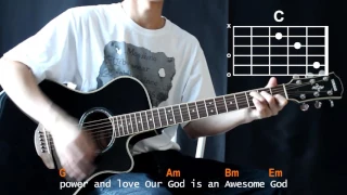 Michael W. Smith - Awesome God Cover With Guitar Chords Lesson