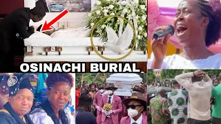 Her Spirit Is Strong! See What Happened To Osinachi Coffin During Burial