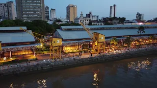 Estação das Docas - Início de Noite - Belém - Pará - 4K