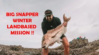 MY BEST EVER WINTER LANDBASED MISSION CATCHING BIG SNAPPER (NEW ZEALAND 🇳🇿)