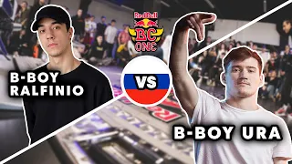 B-Boy Ralfinio vs. B-Boy Ura | Red Bull BC One Cypher Moscow 2021