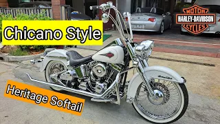 Chicano Style Heritage Softail @boyharley