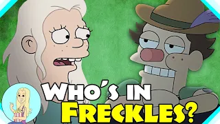 Who is in Freckles the Puppet?  Netflix's Disenchantment Theory - The Fangirl