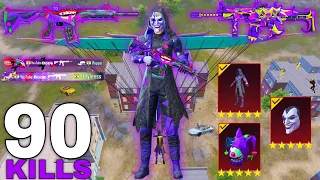 90 KILLS Damage!😱NEW BEST AGGRESSIVE GAMEPLAY with JOKER SET😈 SAMSUNG,A7,A8,J2,J3,J4,J5,J6,J7,XS,A3,