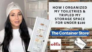 I Tripled my Storage Space | How I used the Elfa Utility Door Rack to organize my closet