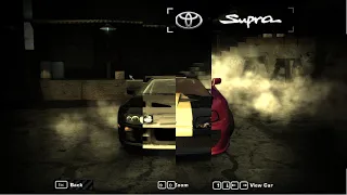 Toyota Supra | Modded Engine Sound after Upgrades | NFS Most Wanted 2005