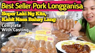 Homemade Pork Longganisa Pangnegosyo Recipe Php29k Tubo/Mo. Kahit Nasa Bahay Lang Complete W/Costing