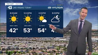 13 First Alert Las Vegas morning forecast | December 8, 2022