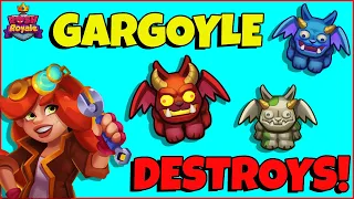 Rush Royale | Gargoyle Does DAMAGE! - Gargoyle With Trapper Deck