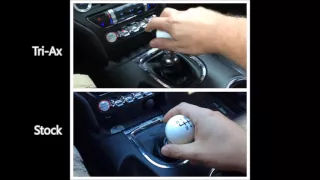 2015 Mustang GT stock shifter vs Steeda Tri-Ax