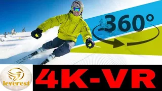 360 degree video at ski - experience a breathtaking recording VR