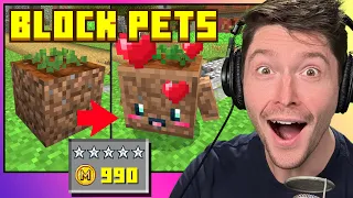 Tame BLOCKS as Pets in Minecraft with THIS DLC! (Bedrock Marketplace Review)