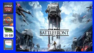 Star Wars Battlefront 2015 Fps Test On Ryzen 5 4500 Radeon Rx 580 16Gb Ram SSD 1440x900