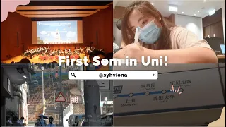 [1st University vlog] a very late update on my life in hku 🏫💚🧸