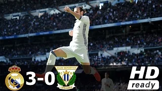 Leganés Vs Real Madrid 2-4 - All Goals 05/04/2017 HD